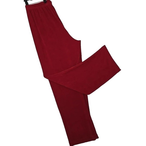Drapers & Damons Pants - Drapers & Damons ~Woman Size XL~ Red Pull On Pants Slinky Elastic Waist.